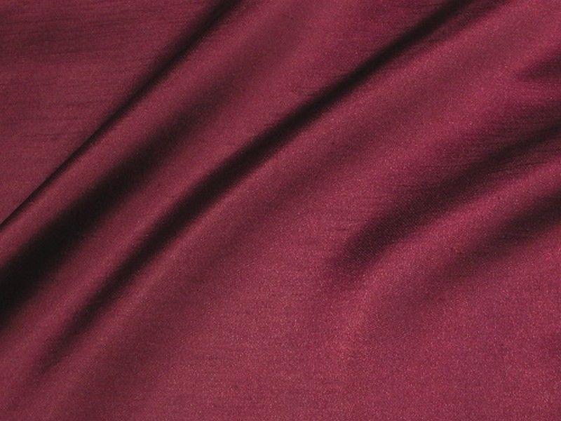 Shantung Satin BURGUNDY STS-7