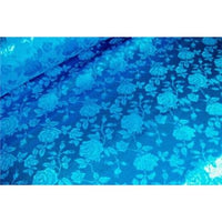 Rose Satin Brocade Jacquard Fabric 60" Wide. CHOOSE FROM OVER 30 COLORS
