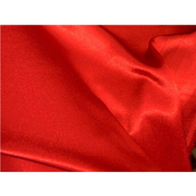 Crepe Back Satin Red