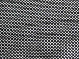 XL Football Jersey Mesh Black