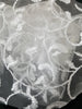 SWATCHES White Fancy Embroidery Mesh Lace