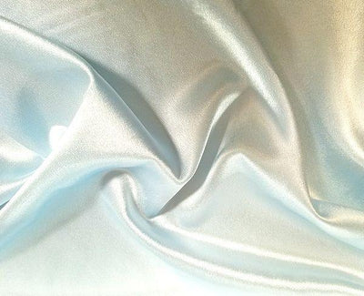 Crepe Back Satin Baby Blue