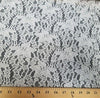 Floral Stretch Lace IVORY SL-81