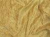 Crushed Panne Velour Velvet Gold