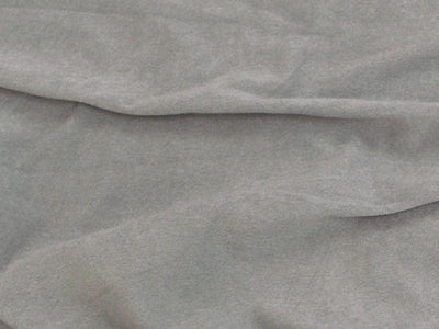 Stretch Micro Suede Silver