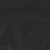 100% Cotton Med/Light Weight Velvet BLACK