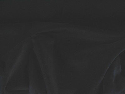 100% Cotton Med/Light Weight Velvet BLACK