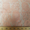 Floral Stripe Stretch Lace DUSTY ROSE SL-76