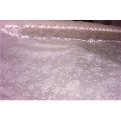 Floral Satin Brocade Ivory