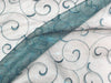 SWATCHES Embroidered Organza