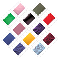 SWATCHES Dull Bridal Satin/Lamour Satin (peau di soie)
