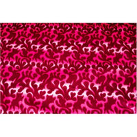 Velboa Pink Flames Print