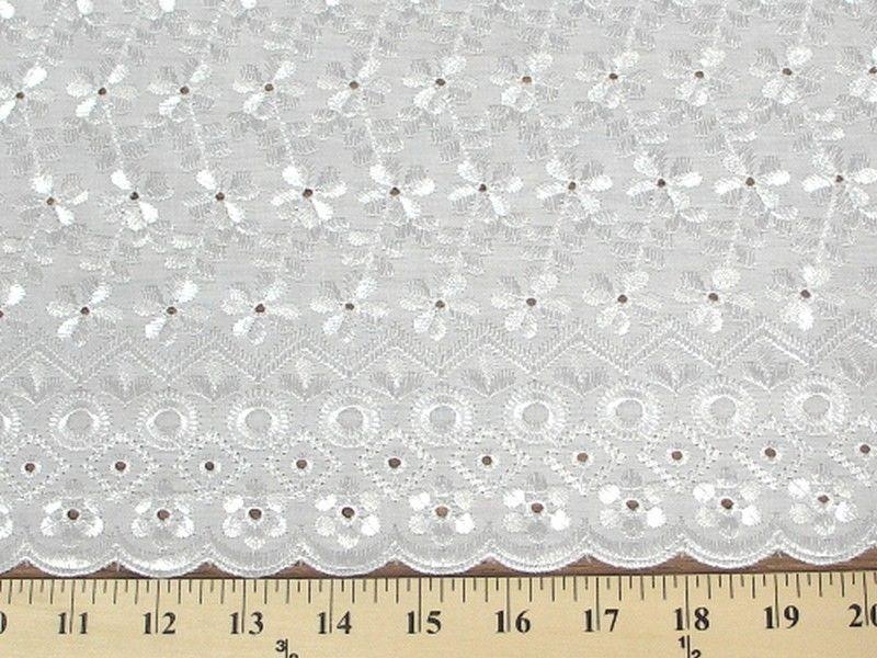 Eyelet Embroidery White EL-5