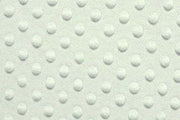 Minky Dimple Dot Fur WHITE