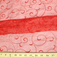 SWATCHES Embroidered Organza