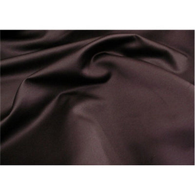Dull Bridal Satin/Lamour Satin (peau de soie) DARK BROWN