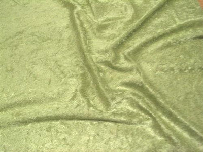 Crushed Panne Velour Velvet Sage