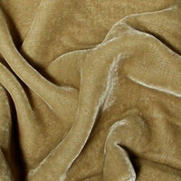Plush Silk Velvet 54" Wide LIGHT BROWN