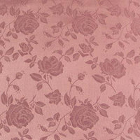 Floral Satin Brocade Mauve