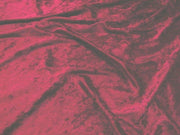 Crushed Panne Velour Velvet Burgundy