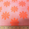 Crochet Stretch Lace NEON ORANGE SL-62