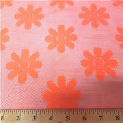 Crochet Stretch Lace NEON ORANGE SL-62