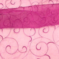 SWATCHES Embroidered Organza