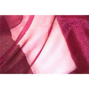 Crystal Organza Burgundy