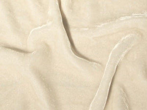 Plush Silk Velvet 54" Wide IVORY