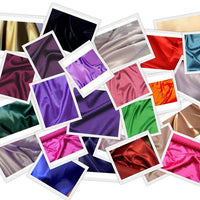 SWATCHES Charmeuse Silky Satin 58 Inch Width