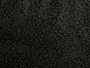 Minky Sherpa Lambs Wool Black