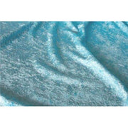 Crushed Panne Velour Velvet Turquoise