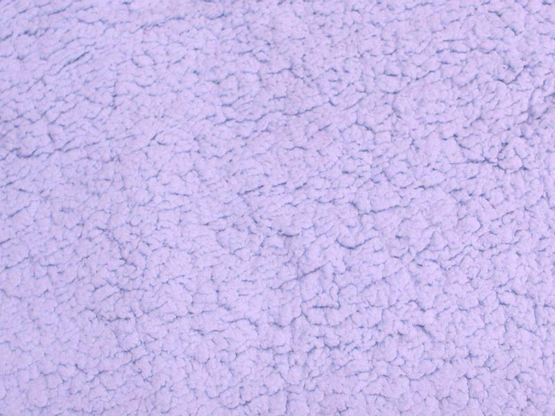 Minky Sherpa Lambs Wool Lavender