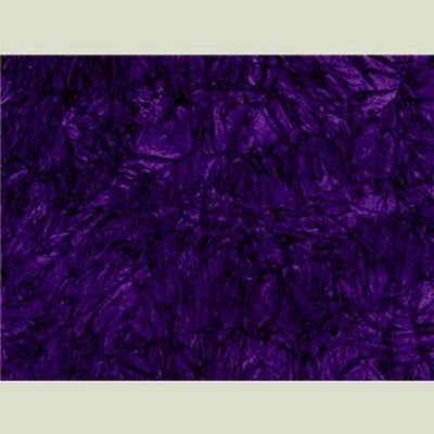 Crushed Non-Stretch Velvet PURPLE