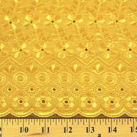 SWATCHES Eyelet Embroidery