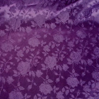 Rose Satin Brocade Jacquard Fabric 60" Wide. CHOOSE FROM OVER 30 COLORS