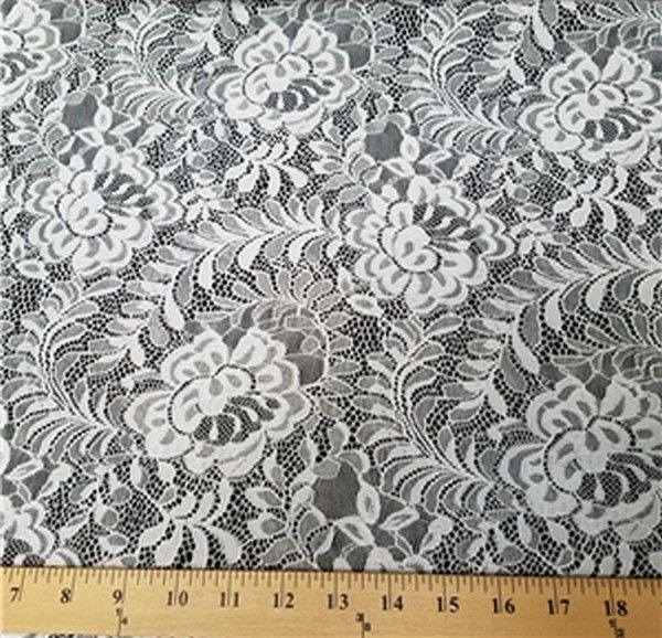 SWATCHES Floral Stretch Lace (Click for more)