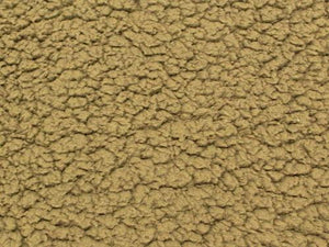 Minky Sherpa Lambs Wool Camel