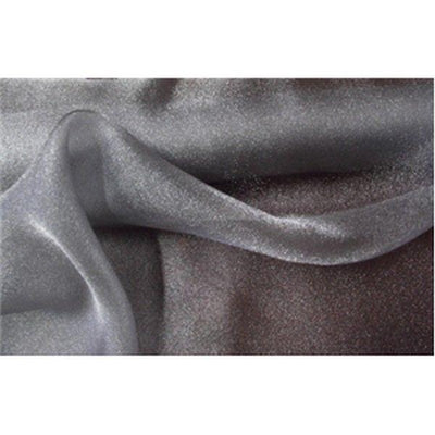 Crystal Organza Silver Dark