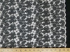 SWATCHES White Fancy Embroidery Mesh Lace