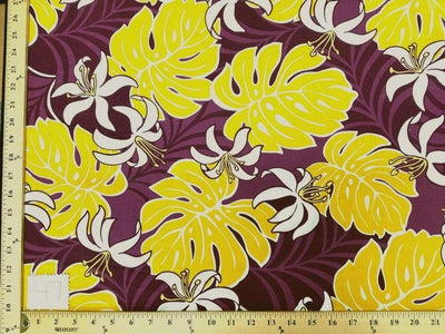 MAROON MONSTERA HP-47