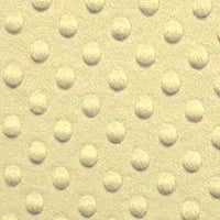 Minky Dimple Dot Fur CREAM