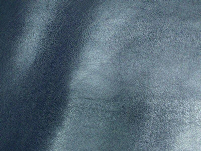 Upholstery Metallic Faux Leather Azure