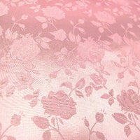 Rose Satin Brocade Jacquard Fabric 60" Wide. CHOOSE FROM OVER 30 COLORS