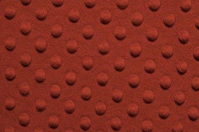 Minky Dimple Dot Fur BURGUNDY