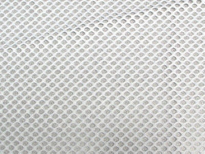 XL Football Jersey Mesh White