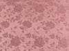 Rose Satin Brocade Jacquard Fabric 60" Wide. CHOOSE FROM OVER 30 COLORS