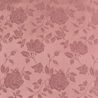 Rose Satin Brocade Jacquard Fabric 60" Wide. CHOOSE FROM OVER 30 COLORS