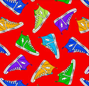 Premium Anti-Pill Sneaker Fever Fleece 702
