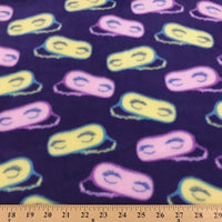 Premium Anti-Pill Beauty Sleep Purple Fleece 704